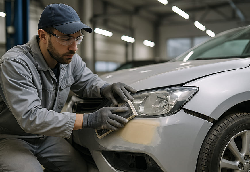 Кузовний ремонт на СТО фото