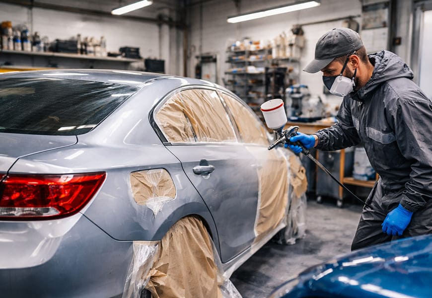 точкове фарбування авто