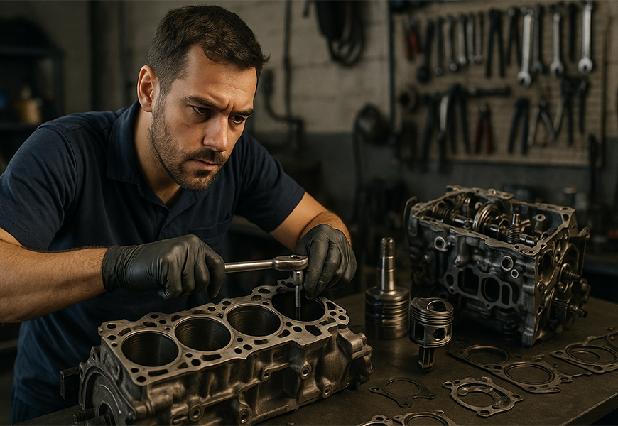 Ремонт двигуна фото