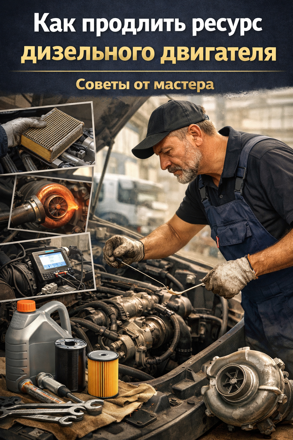 Как продлить ресурс дизельного двигателя: советы от мастера