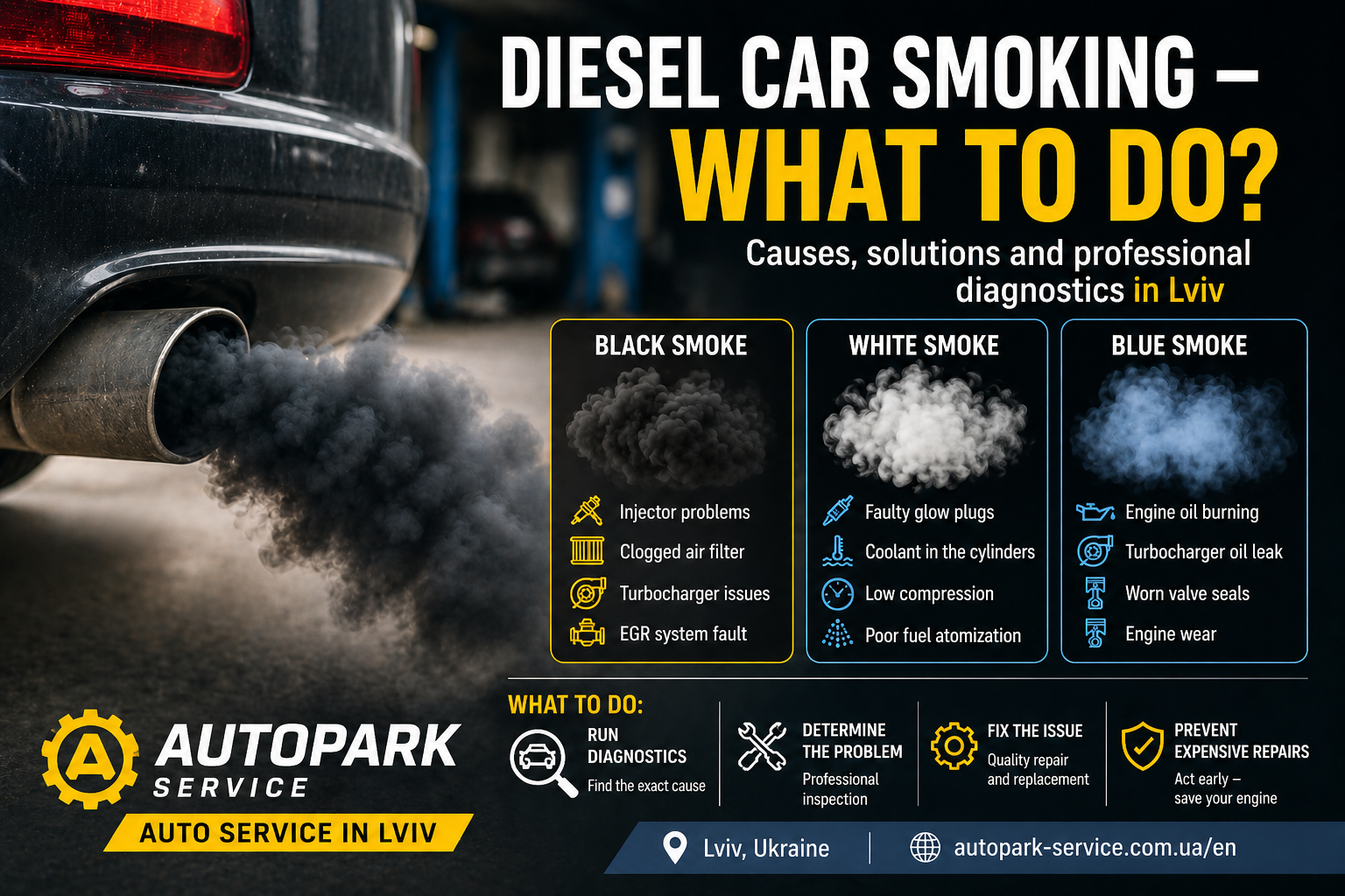 Diesel Car Smoking